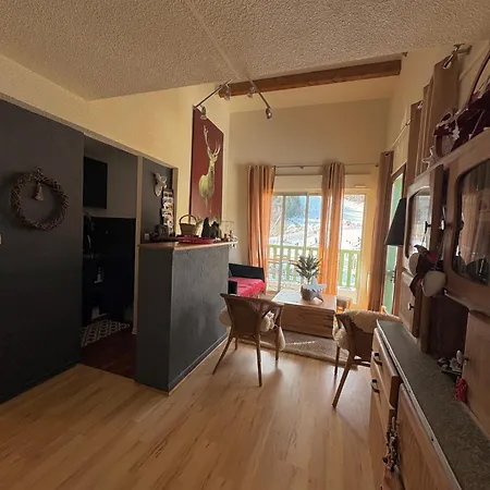 شقة Ax 3 Domaines Plateau De Bonascre Duplex Face Aux Pistes Avec Terrasse *